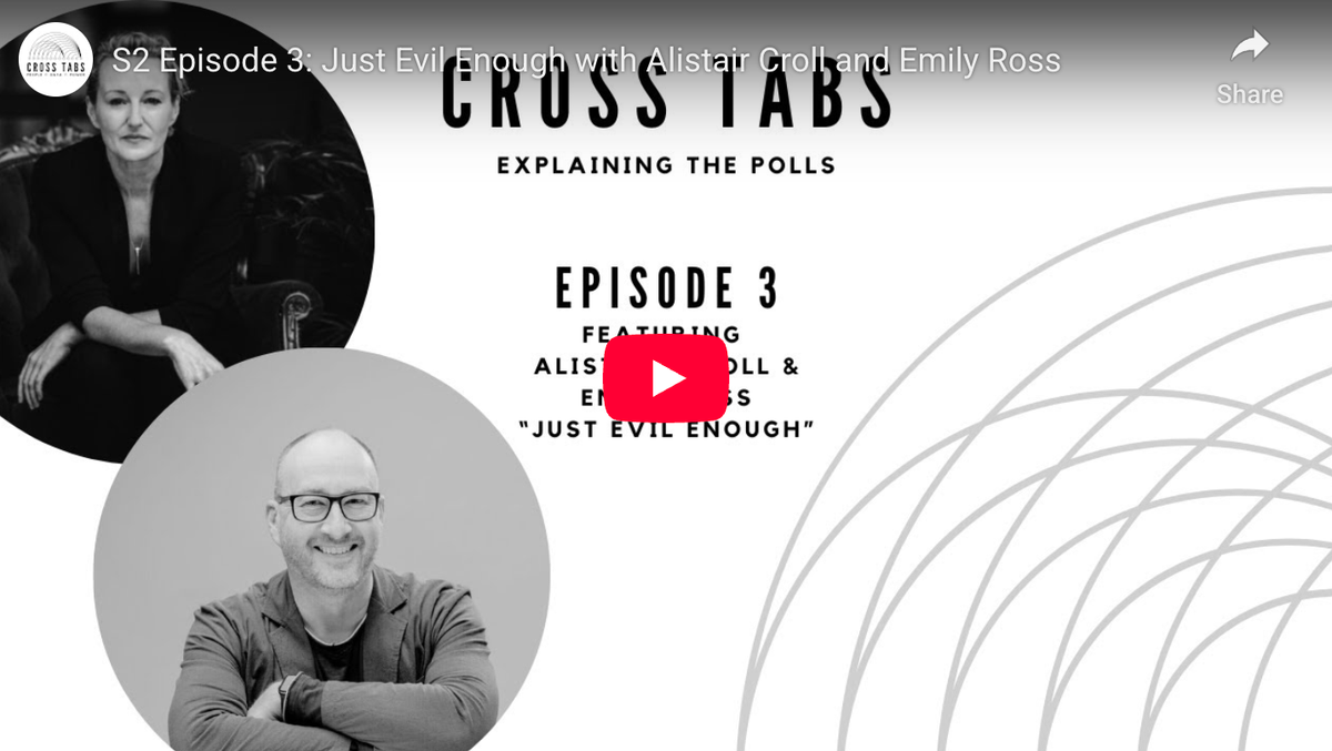 Cross Tabs S2 Episode 3: Just Evil Enough
