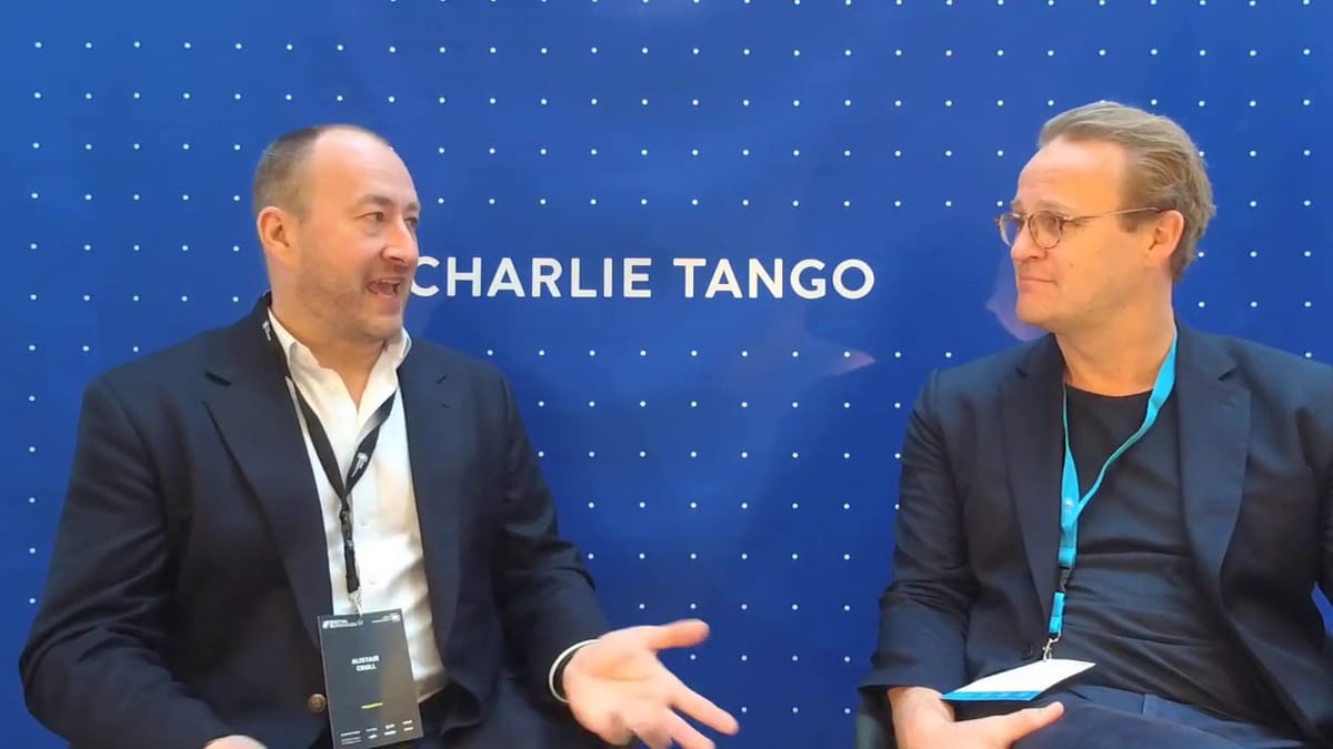 Charlie Tango Live Studio at Digital Copenhagen 2019 with Alistair Croll