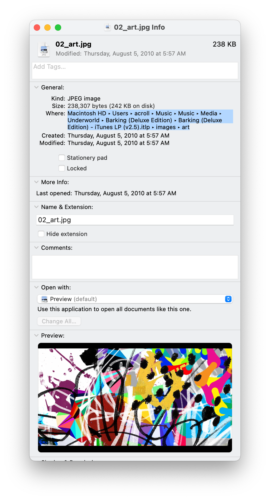 How we watermark things