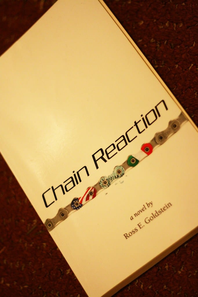 "Chain Reaction by Ross Goldstein" by Richard Masoner / Cyclelicious is licensed under CC BY-SA 2.0. To view a copy of this license, visit https://creativecommons.org/licenses/by-sa/2.0/.