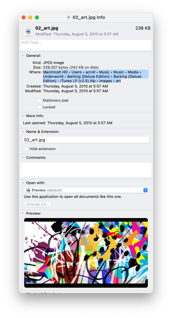 How we watermark things