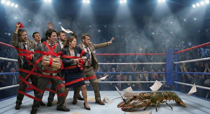 The machine fights back